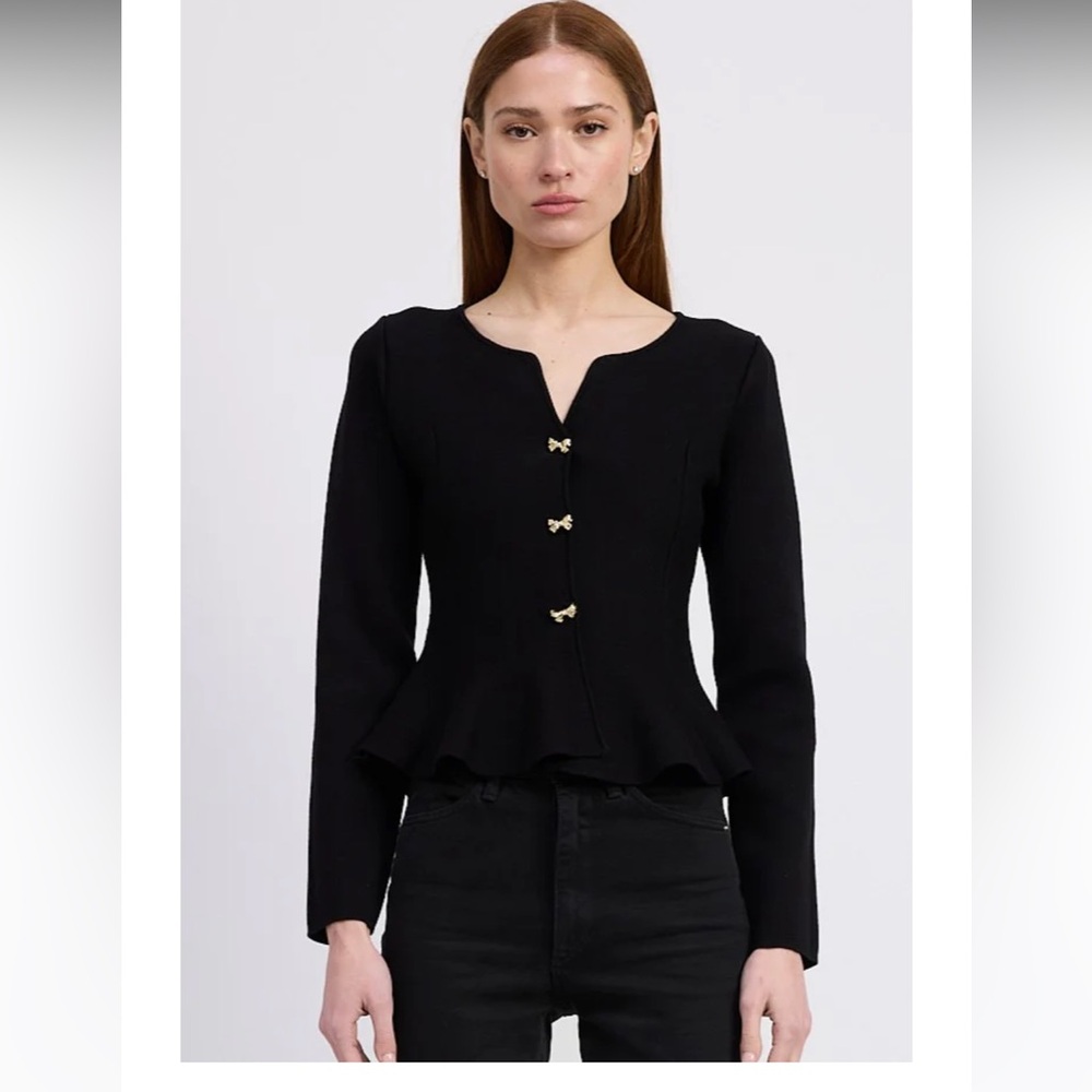 En Saison Idaho Peplum Jacket Brandnew!
